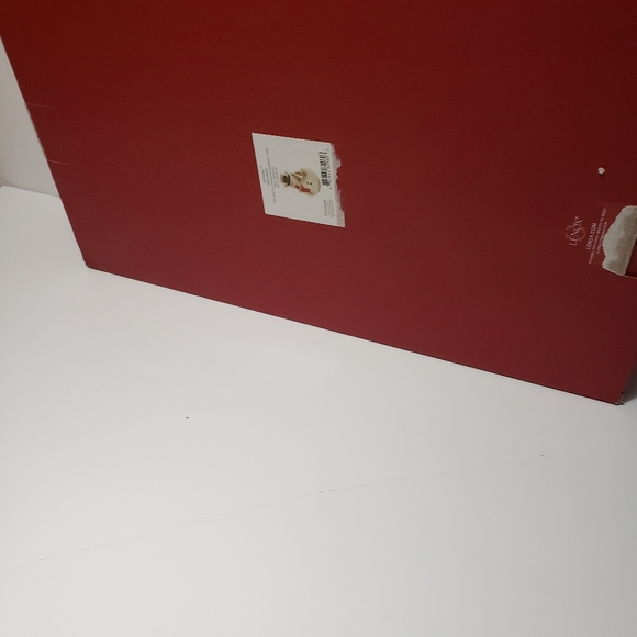 NEW! LENOX Holiday Entertaining Snowman Chip and Dip Bowl Set - Picture 6 of 6